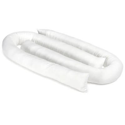 RS PRO Spill Absorbent Superior Sock for Oil Use, 40 L Capacity, 7.5 cm x 1.2 m, 10 per Pack 771-6421
