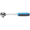 Gedore 3/8 in Ratchet with Ratchet Handle, Chrome Vanadium Steel, Chrome Finish, 200mm Overall Length 3093 Z-94