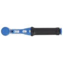Gedore Click Torque Wrench, Mechanical, 1 To 5 Nm Torque Range, Square 1/4 in Drive, 224mm Length, Satin Chrome Steel 4549-00