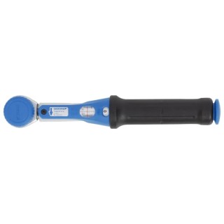 Gedore Click Torque Wrench, Mechanical, 1 To 5 Nm Torque Range, Square 1/4 in Drive, 224mm Length, Satin Chrome Steel 4549-00