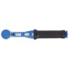 Gedore Click Torque Wrench, Mechanical, 1 To 5 Nm Torque Range, Square 1/4 in Drive, 224mm Length, Satin Chrome Steel 4549-00