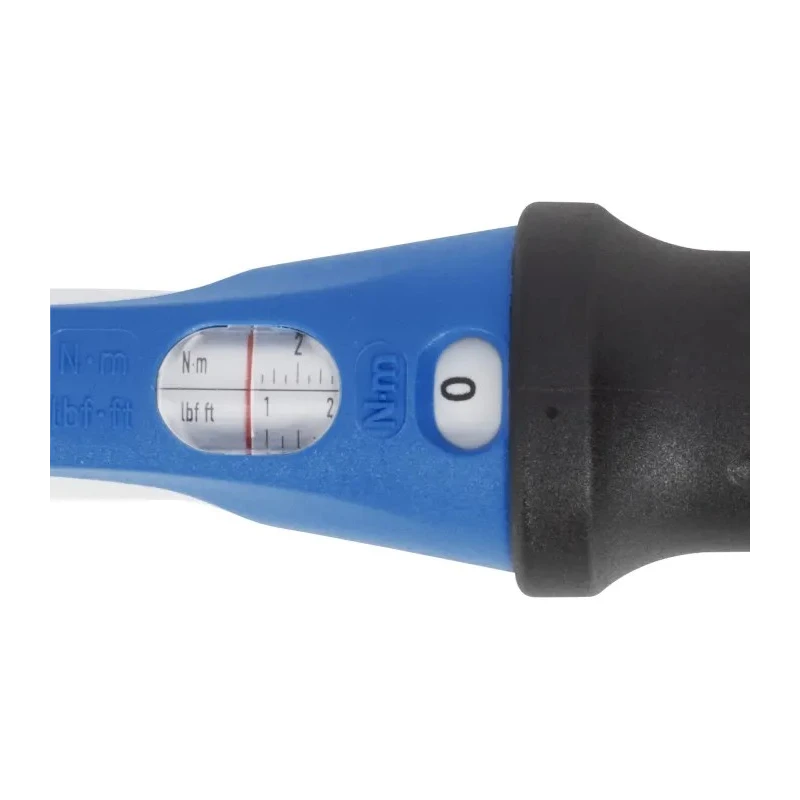 Gedore Click Torque Wrench, Mechanical, 1 To 5 Nm Torque Range, Square 1/4 in Drive, 224mm Length, Satin Chrome Steel 4549-00