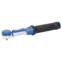 Gedore Click Torque Wrench, Mechanical, 1 To 5 Nm Torque Range, Square 1/4 in Drive, 224mm Length, Satin Chrome Steel 4549-00