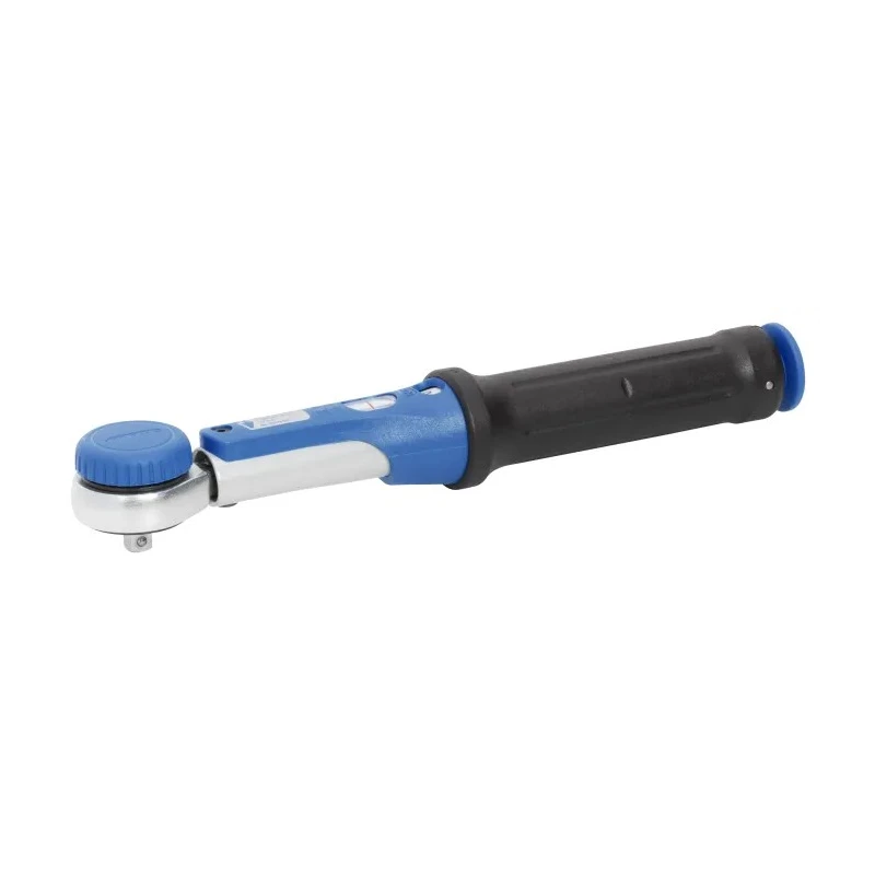 Gedore Click Torque Wrench, Mechanical, 1 To 5 Nm Torque Range, Square 1/4 in Drive, 224mm Length, Satin Chrome Steel 4549-00