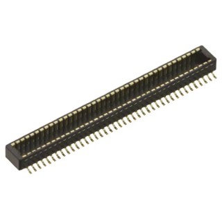 Hirose DF40 Series Straight Surface PCB Header, 80 Contacts, 0.4 mm Pitch, 2 Row, Shrouded DF40