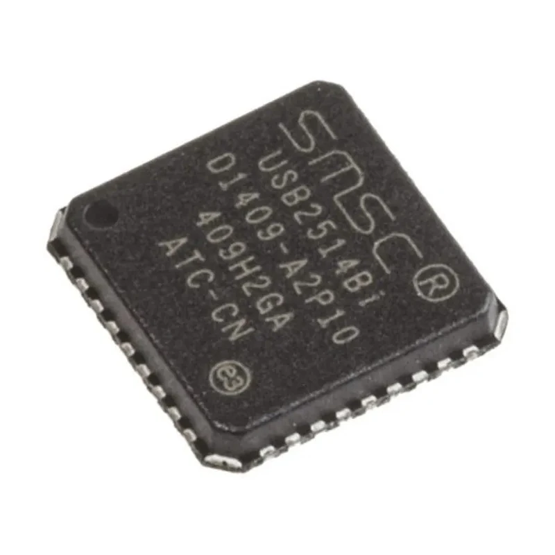 Microchip Transceiver IC USB2514BI-AEZG 1-Channel 480 Mbps USB 2.0 3.3V-3.6V 36-Pin QFN