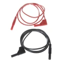 Hirschmann Test & Measurement Test Lead Kit with Test Probe PRUEF 2700 Black, Measuring Lead MLS WG 100/1 972 340 001
