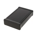 Hammond 1455 Series Aluminium Enclosure Black Lid 120 mm x 78 mm x 27 mm IP54 