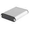 Hammond 1455 Series Aluminium Enclosure with Silver Body and Black Lid, IP54, 19 mm x 81 mm x 72 mm 1455B802