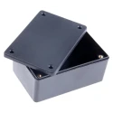 Hammond 1591 Series Black Black Lid Flame Retardant ABS Enclosure IP54, 36 mm x 87 mm x 57 mm IP54