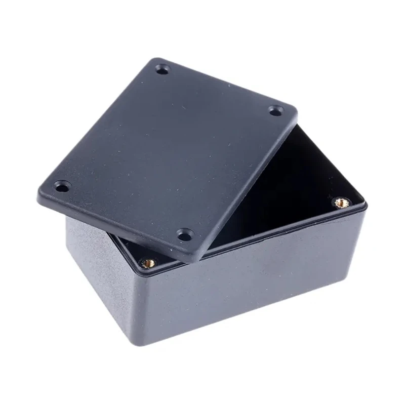 Hammond 1591 Series Black Black Lid Flame Retardant ABS Enclosure IP54, 36 mm x 87 mm x 57 mm IP54