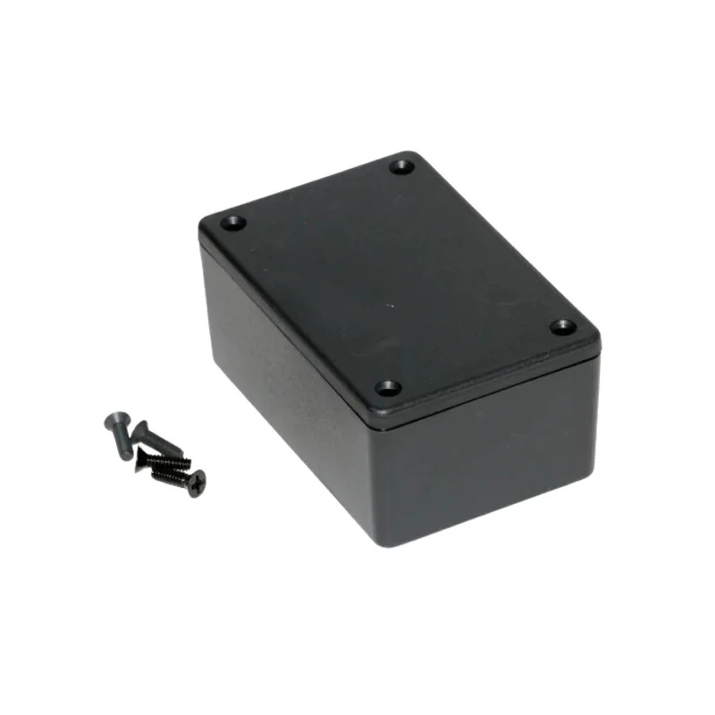 Hammond 1591 Series Black Black Lid Flame Retardant ABS Enclosure IP54, 36 mm x 87 mm x 57 mm IP54