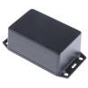 Hammond Flanged Flame Retardant ABS Black Lid Enclosure IP54 36mm x 87mm x 57mm 1591XXLFLBK