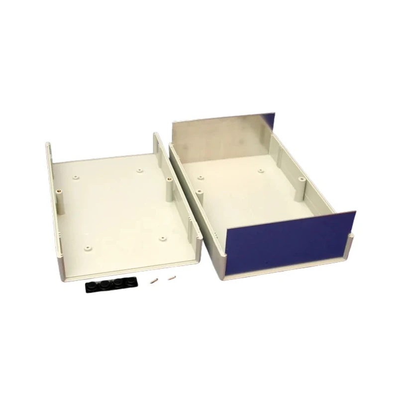 Hammond Grey Flame Retardant ABS Instrument Case 76 mm Height, 250 mm Length, 160 mm Width 1598GGY