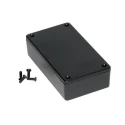 Hammond 1591 Series Black Black Lid Flame Retardant ABS Enclosure IP54, 28 mm x 113 mm x 63 mm 