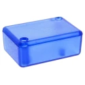 Hammond 1551 Series Blue Blue Lid ABS Enclosure IP54 20mm x 50mm x 35mm 1551GTBU