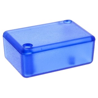 Hammond 1551 Series Blue Blue Lid ABS Enclosure IP54 20mm x 50mm x 35mm 1551GTBU