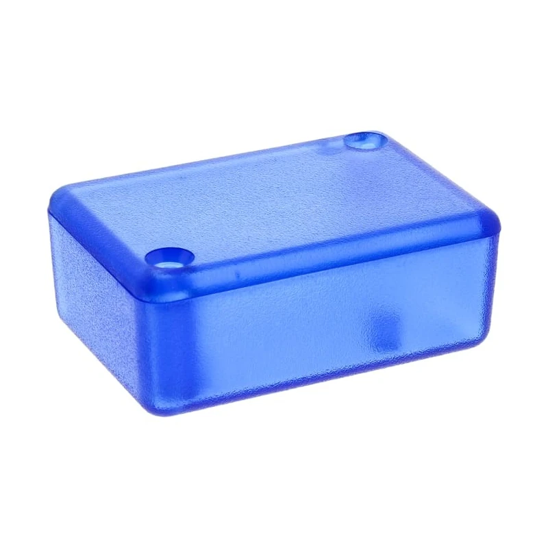Hammond 1551 Series Blue Blue Lid ABS Enclosure IP54 20mm x 50mm x 35mm 1551GTBU