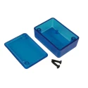 Hammond 1551 Series Blue Blue Lid ABS Enclosure IP54 20mm x 50mm x 35mm 1551GTBU