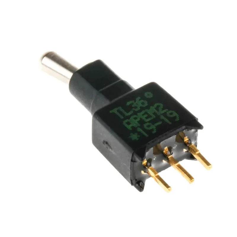 APEM Toggle Switch PCB Mount On-On SPDT Through Hole Terminal 20 V DC 20 V AC TL36P0050