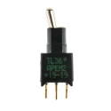 APEM Toggle Switch PCB Mount On-On SPDT Through Hole Terminal 20 V DC 20 V AC TL36P0050