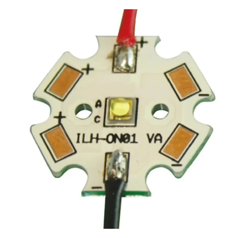 Intelligent LED Solutions OSLON 80 1+ PowerStar LED Array 1-LEDs White LED 5700K ILH-ON01-STWH-SC211-WIR200.