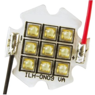 Intelligent LED Solutions OSLON 150 9+ PowerStar LED Array Blue 9 LEDs ILH-OW09-BLUE-SC211-WIR200.