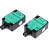 Pepperl + Fuchs Block Ultrasonic Proximity Sensor M8 x 1 Thread 800 mm Detection 200mA PNP Output 30V DC UBE800-F77-SE2-V31