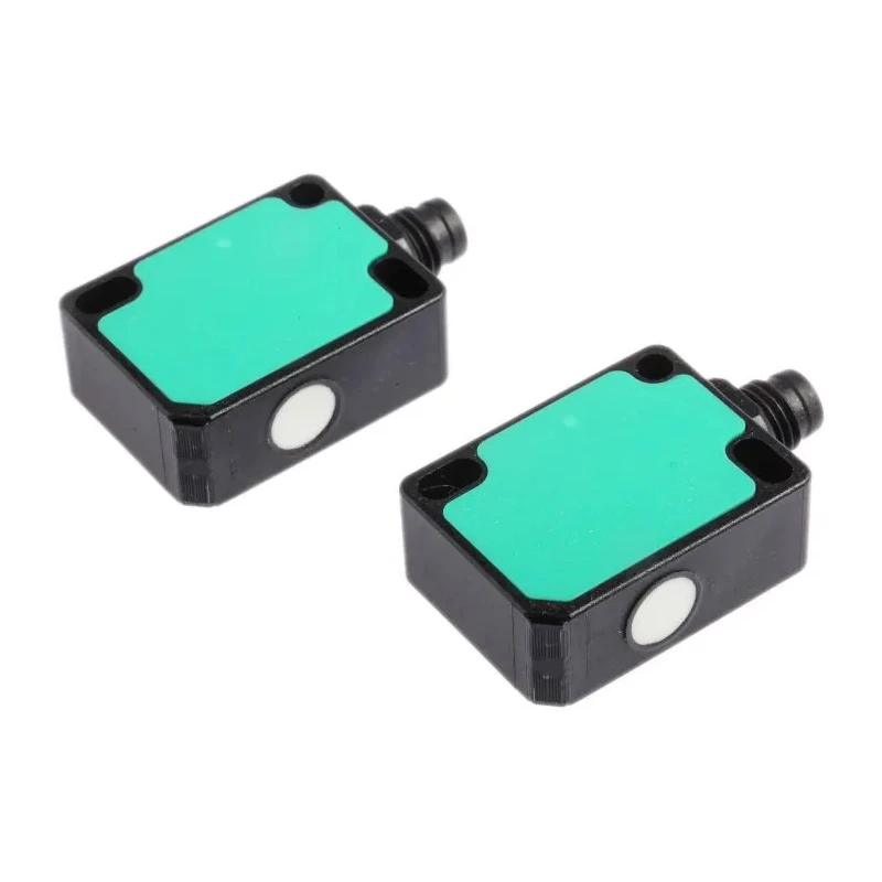 Pepperl + Fuchs Block Ultrasonic Proximity Sensor M8 x 1 Thread 800 mm Detection 200mA PNP Output 30V DC UBE800-F77-SE2-V31