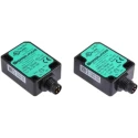 Pepperl + Fuchs Block Ultrasonic Proximity Sensor M8 x 1 Thread 800 mm Detection 200mA PNP Output 30V DC UBE800-F77-SE2-V31