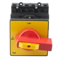 RS PRO 6-Pole DIN Rail Isolator Switch IP65, 80A, 45 kW IP65