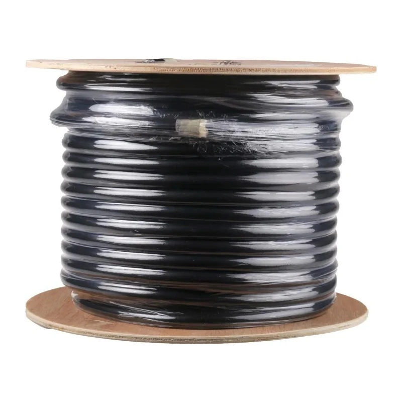 RS PRO 2 Core Power Cable Black 2.5mm² 450/750V 60°C Maximum Operating Temperature 100m Length CPE Jacket 773-9036
