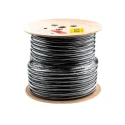 RS PRO Rubber Insulated Flexible 3 Core Power Cable Black 4mm² 450/750V 60°C 50m H07RN-F 773-9058