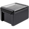 Bopla Bocube Series Graphite Grey Transparent Lid Polycarbonate Enclosure IP68 IP66 IK07 90 96023234 B 141309 PC-V0-G-7024