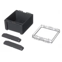 Bopla Bocube Series Graphite Grey Transparent Lid Polycarbonate Enclosure IP68 IP66 IK07 90 96023234 B 141309 PC-V0-G-7024