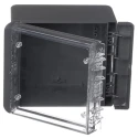 Bopla Bocube Series Graphite Grey Transparent Lid Polycarbonate Enclosure IP68 IP66 IK07 90 96023234 B 141309 PC-V0-G-7024