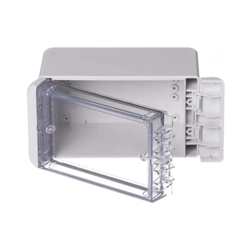 Bopla Bocube Series Light Grey Transparent Lid Polycarbonate Enclosure IP68 IP66 IK07 90 mm x 96023135 B 140809 PC-V0-G-7035