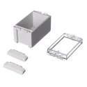 Bopla Bocube Series Light Grey Transparent Lid Polycarbonate Enclosure IP68 IP66 IK07 90 mm x 96023135 B 140809 PC-V0-G-7035