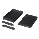Bopla Bocube Series Graphite Grey Light Grey Lid ABS Enclosure IP68 IP66 60mm x 271mm x 170mm 96036324 B 261706 ABS-7024