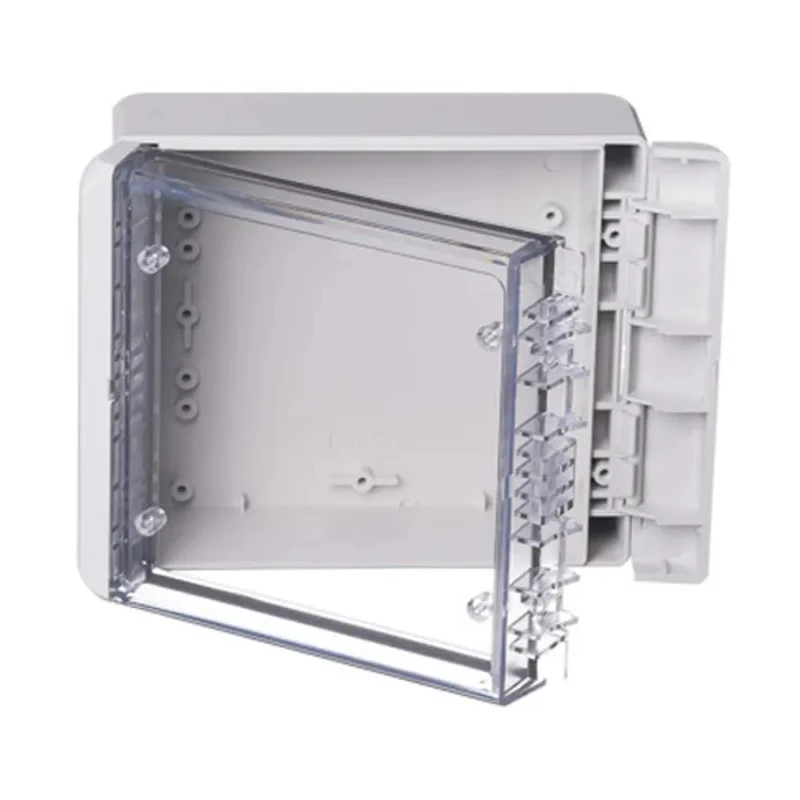 Bopla Bocube Series Polycarbonate General Purpose Enclosure Light Grey Transparent Lid, IP66 96023225 B 141306 PC-V0-G-7035