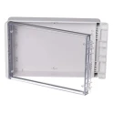 Bopla Bocube Series Light Grey Transparent Lid Polycarbonate Enclosure IP66 IP68 IK07 60 mm x 96026325 B 261706 PC-V0-G-7035