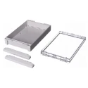 Bopla Bocube Series Light Grey Transparent Lid Polycarbonate Enclosure IP66 IP68 IK07 60 mm x 96026325 B 261706 PC-V0-G-7035