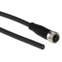 BALLUFF Female 3 Way Straight to Unterminated Free End Sensor Actuator Cable, 5 m BCC M313-0000-10-001-PX0334-050