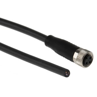 BALLUFF Female 3 Way Straight to Unterminated Free End Sensor Actuator Cable, 5 m BCC M313-0000-10-001-PX0334-050