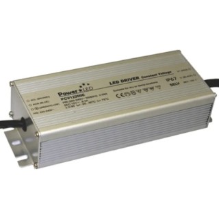 PowerLED IP65 5 Output Constant Voltage LED Driver, 24V, 200W, 6.3A, AC-DC Enclosed 