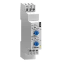 Crouzet DIN Rail Timer Relay 1-Contact 24 V dc 240 V ac 0.1 s to 100 h 1-Function SPDT 88827155
