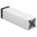 Fischer Elektronik Heatsink Universal Rectangular Aluminium with Fan 1.02K/W 50 mm x 50 mm x 50 mm LAM 5 50 12