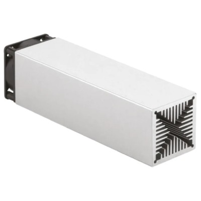 Fischer Elektronik Heatsink Universal Rectangular Aluminium with Fan 1.02K/W 50 mm x 50 mm x 50 mm LAM 5 50 12