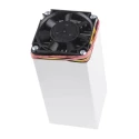 Fischer Elektronik Heatsink Universal Rectangular Aluminium with Fan 0.68K/W 50 mm Width 100 mm Length 50 mm LAM 5 100 12