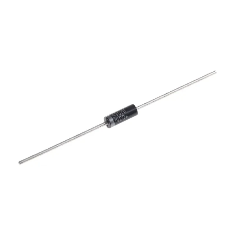 onsemi 20 V Zener Diode, Single 5 W Power Dissipation Through Hole 2-Pin DO-15 1N5357BG